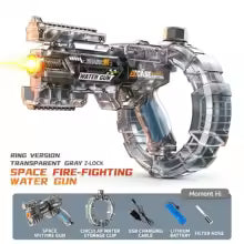 Blaster à Eau Électrique Rechargeable – Grande Portée, Réservoir Haute Capacité et Tir Automatique